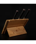 KOTAI Magnetische Bamboe Messenhouder